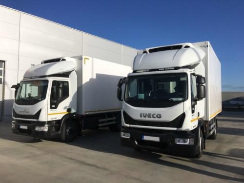 Cooled superstructures Iveco Eurocargo
